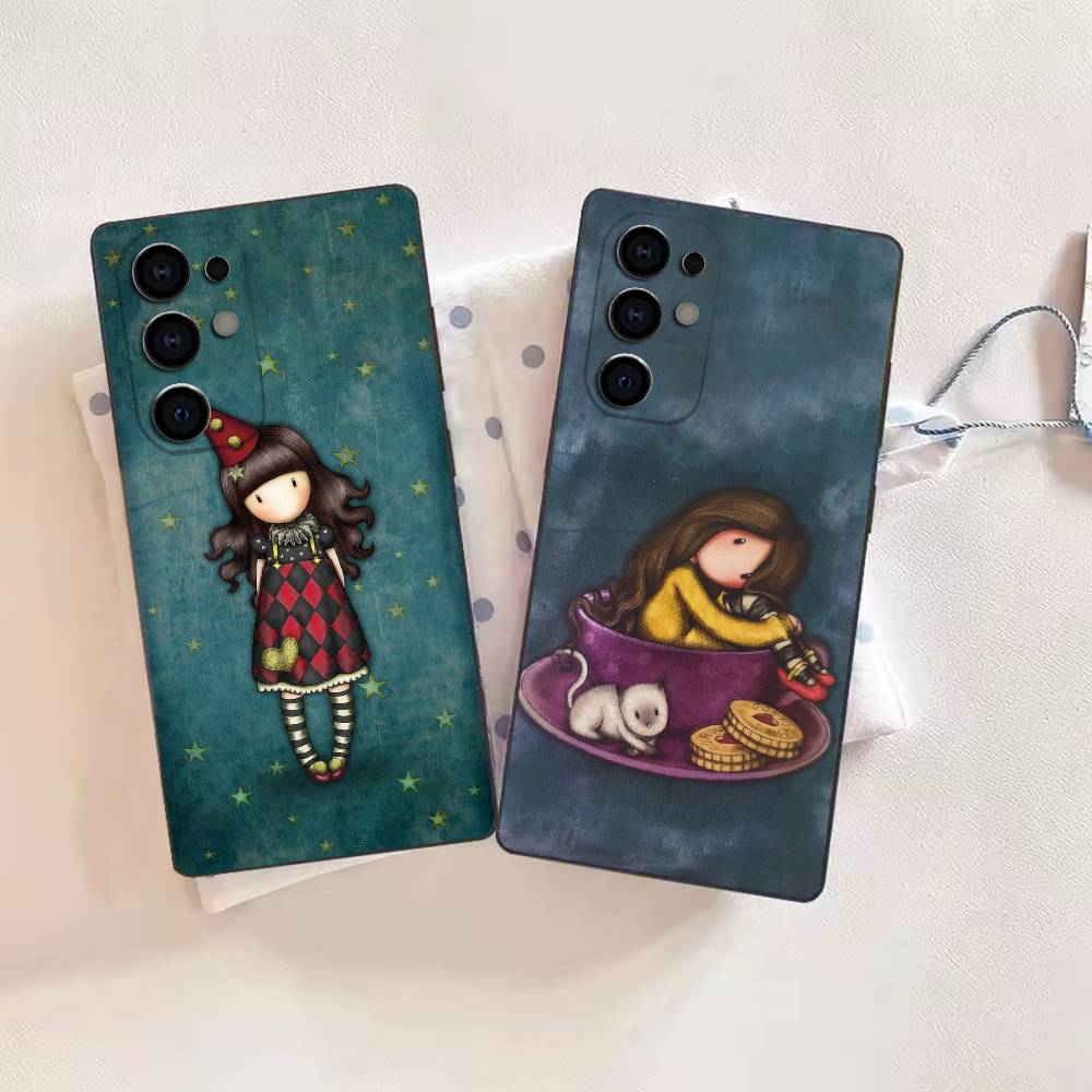 Phone Cases London - L-Santoro London K-Gorjuss custodia per telefono