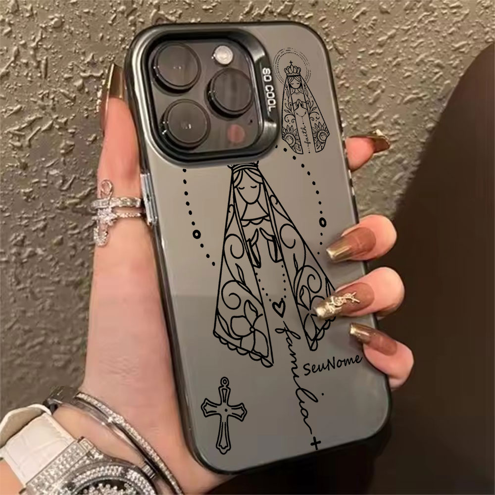 Phone Cases Xr Iphone - Cover Minimalista con Linee Cattoliche per